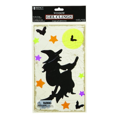 Impact Innovations IG Design Gel Clings Halloween Decor IG128275
